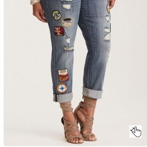 Torrid Boyfriend Jean - Distressed Road Trip Jeans